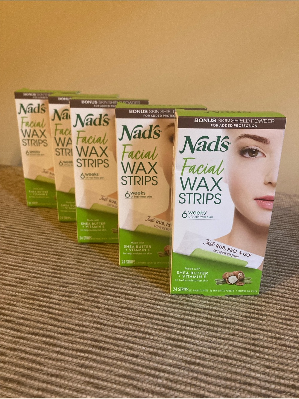 Nads Facial Wax Strips